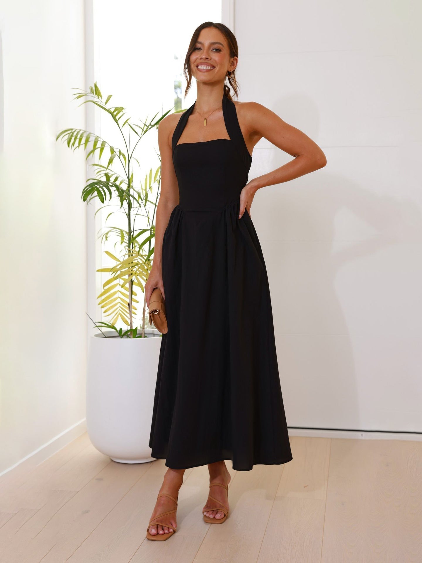 Abito Lino Elegante